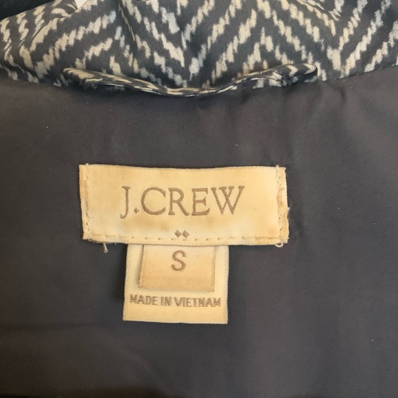 JCrew houndstooth puffer vest - Picture 2 of 8